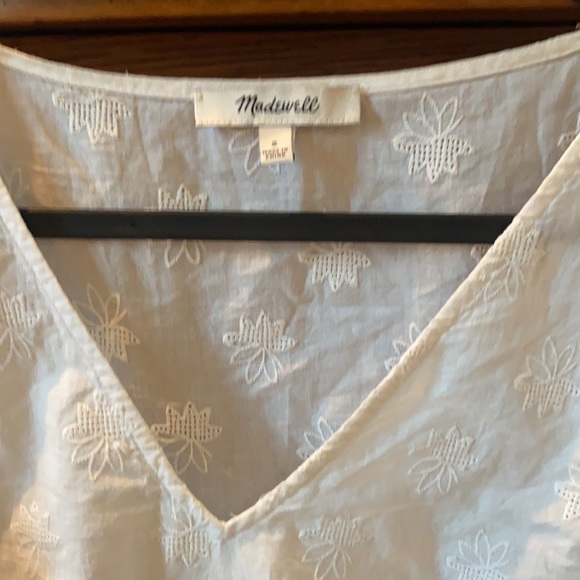 Madewell Blouse with side string detail - Picture 2 of 7